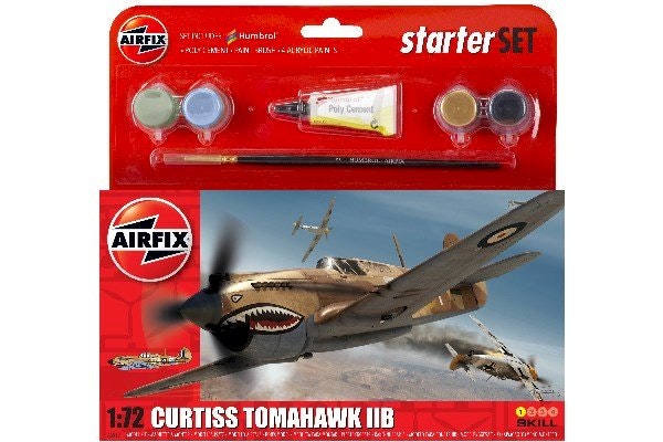 Gift Set Curtiss Tomahawk IIB, 1:72