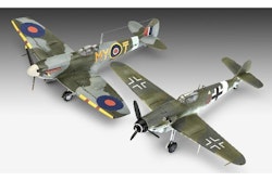 Combat Set Bf109G-10 & Spitfire Mk, 1:72