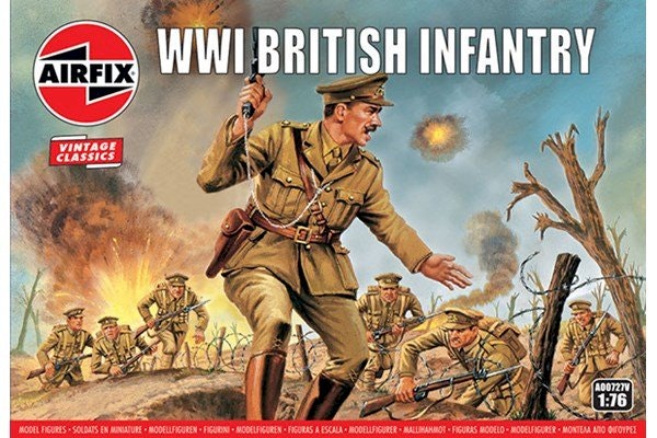 WW1 British Infantry, 1:76
