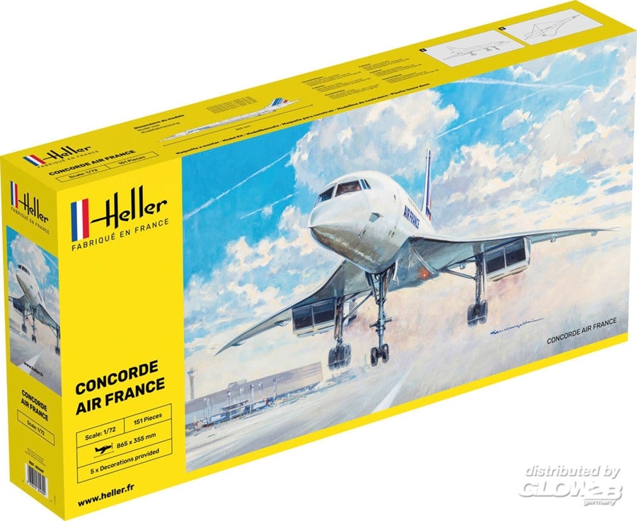 Concorde Air France, 1:72