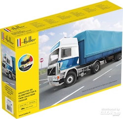 Volvo F12-20 Globetrotter & Twin-Axle Semi trailer, 1:32