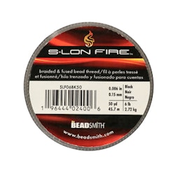 S-lon Fire, 6 LB, Black, 0,006 In/ 0,15mm