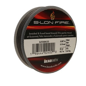 S-lon Fire, 8 LB, Black, 0,007 In/ 0,18mm