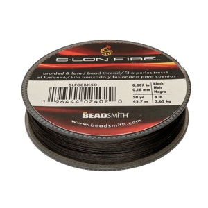 S-lon Fire, 8 LB, Black, 0,007 In/ 0,18mm