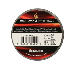 S-lon Fire, 10 LB, Black, 0,008 In/ 0,20mm