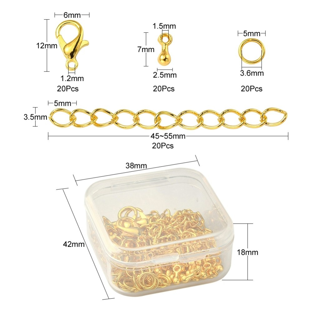 Litet startkit, Armbandstillverkning, Guld