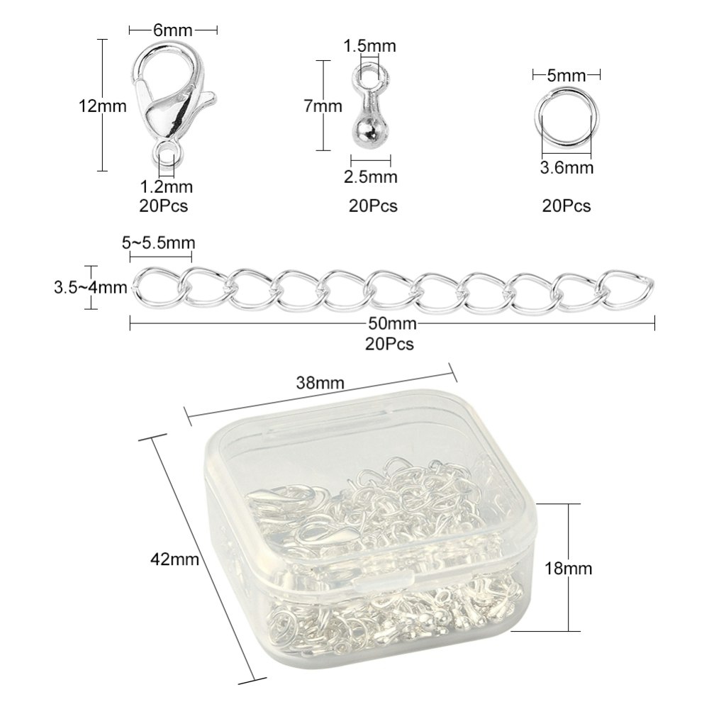 Litet startkit, Armbandstillverkning, Silver