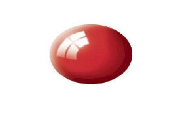 Revell Aqua Color, Gloss Fiery Red (RAL 3000), No 31
