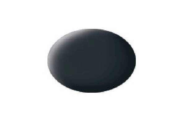 Revell Aqua Color, Matt Anthracite Grey (RAL 7021), No 09