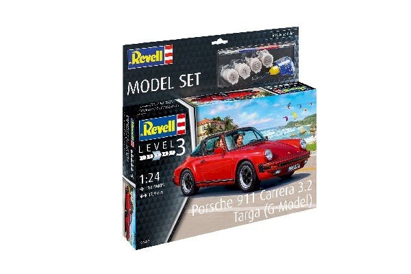 Model Set Porsche 911 Carrera 3.2 Targa (G-Model), 1:24