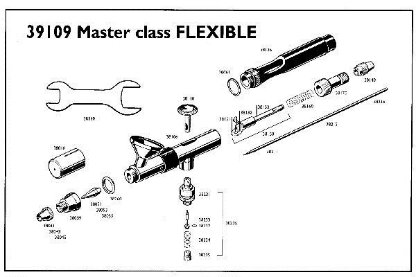 REVELL Spray Gun 'master class' Flexible
