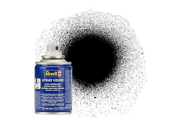 REVELL Spray black silk 100 ml, No 302