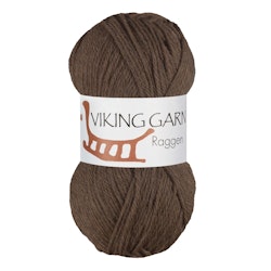 Garn Raggen, 150g, Brun, 708