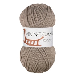 Garn Raggen, 150g, Ljus Brun, 709