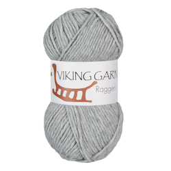 Garn Raggen, 150g, Ljus Grå, 713