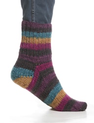 Garn Raggen, 150g, Multi Lila/Ockra, 756