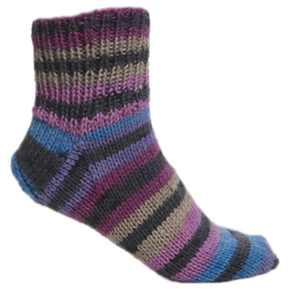 Garn Raggen, 150g, Multi Blå/Rosa, 766