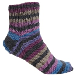 Garn Raggen, 150g, Multi Blå/Rosa, 766