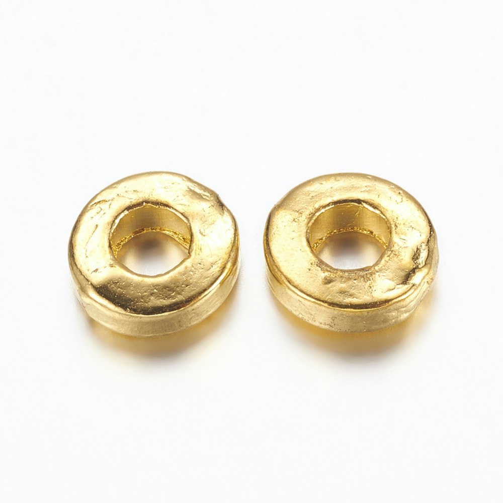 Mellandel Rund, 6x2mm, 50st, Golden