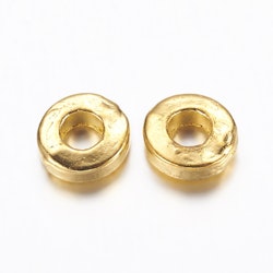 Mellandel Rund, 6x2mm, 50st, Golden