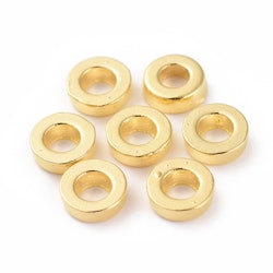 Mellandel Rund, 6x2mm, 50st, Golden