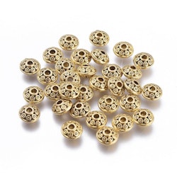 Mellandel, Bicone, 6,5x3,5mm, 50st, Gold