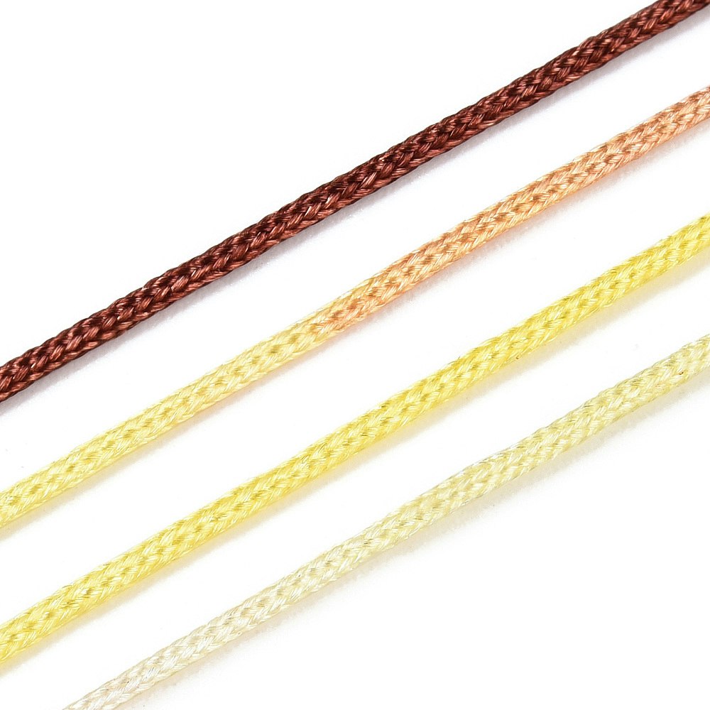 Nylontråd, Yellow, Flerfärgad, 0,8mm, 50m