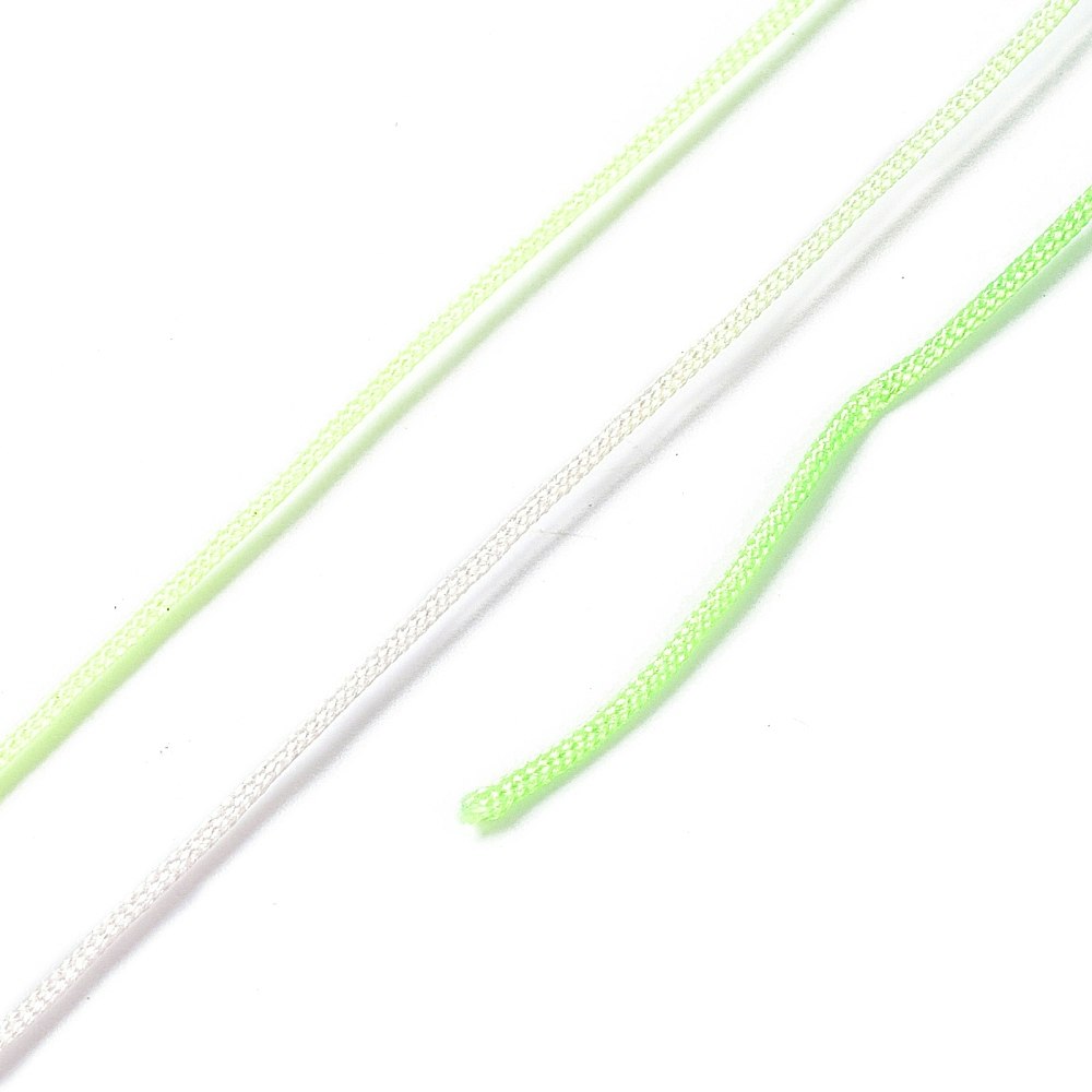 Nylontråd, Green Yellow, Flerfärgad, 0,8mm, 50m