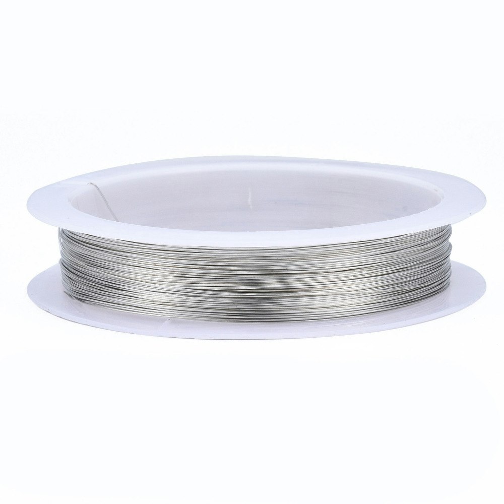 Koppartråd, 0,3mm, 25 meter, Silver