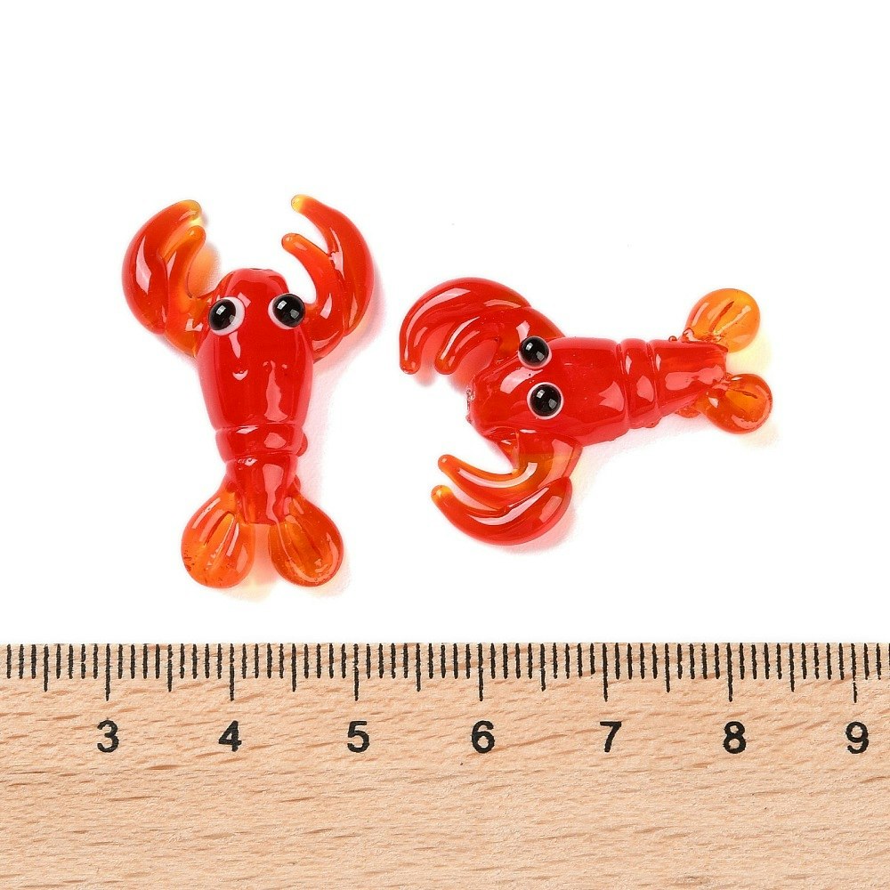 Lampwork, Glaspärlor, Kräfta, 1st
