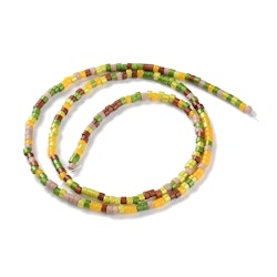 Lampwork, Glaspärlor, Tjeckiska, 224st, Colorful