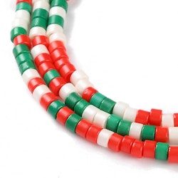 Lampwork, Glaspärlor, Tjeckiska, 224st, Colorful