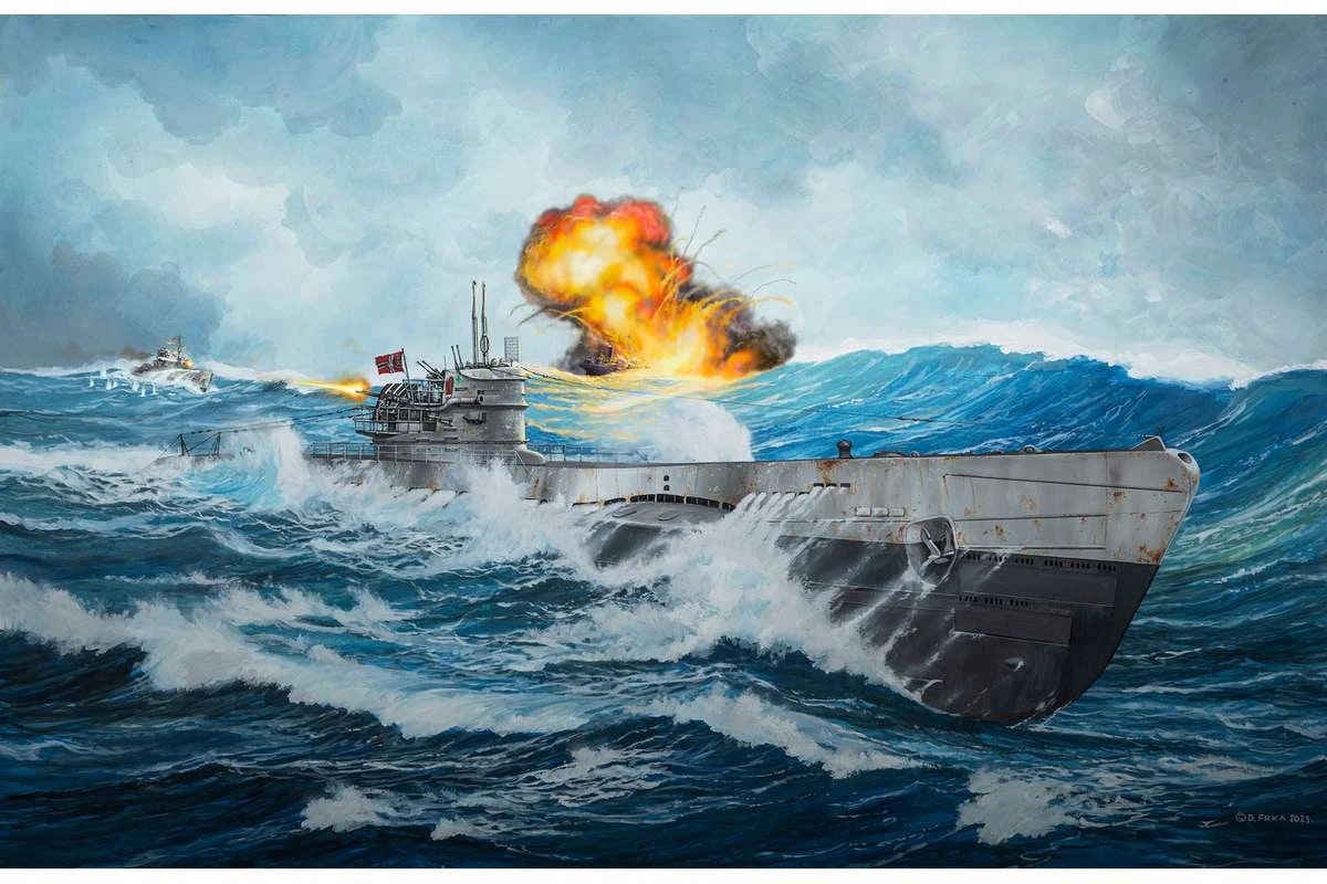 REVELL German Submarine Type IX C/40 (U190) 1:144