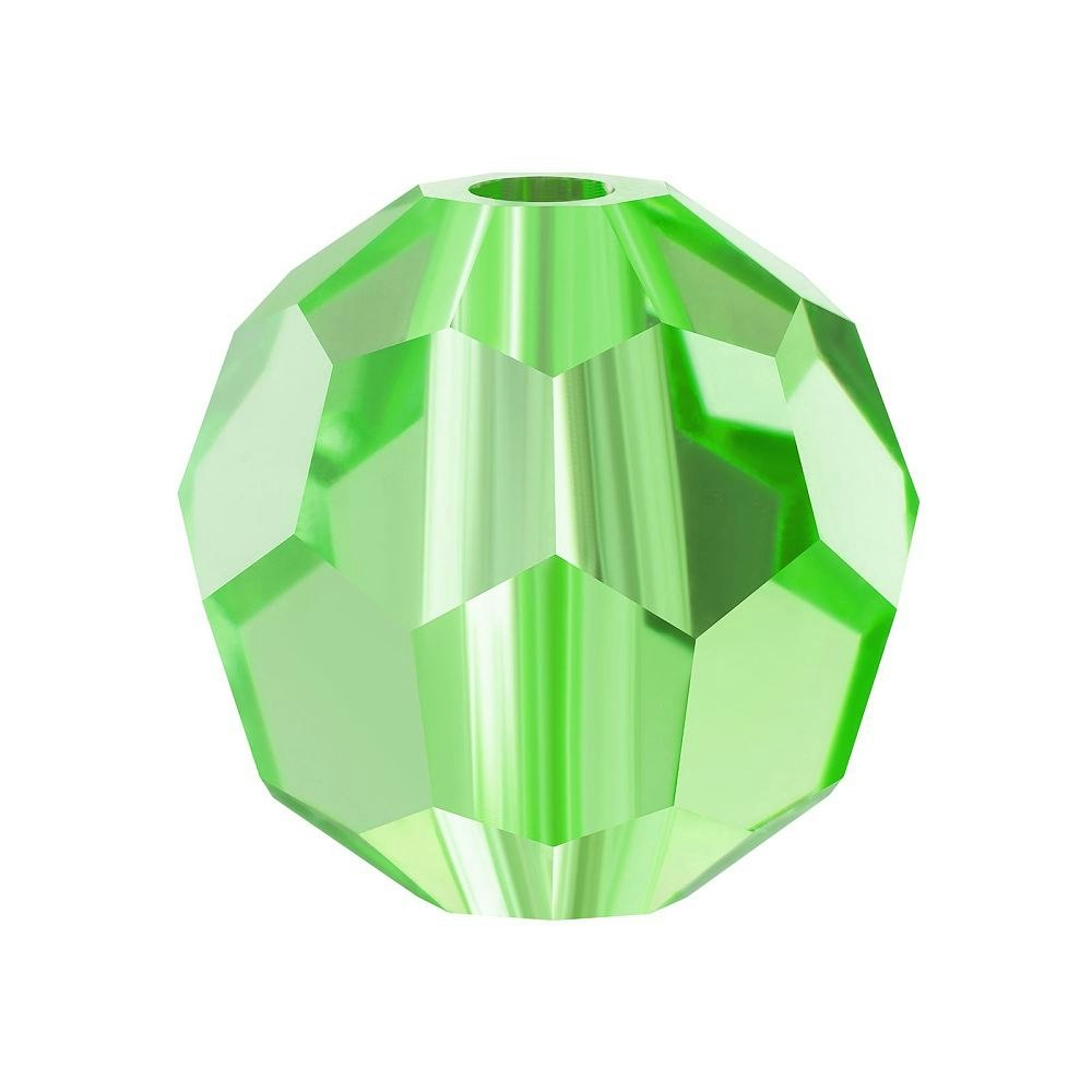 Preciosa® Runda facetterade 4mm, 24 st, Peridot