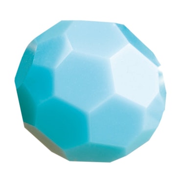 Preciosa® Runda facetterade 4mm, 24 st, Turquoise