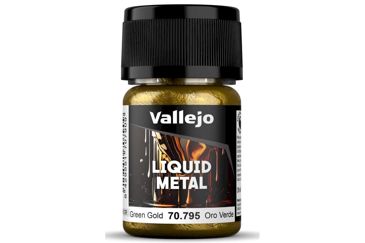Vallejo Green gold metallic, 35ml