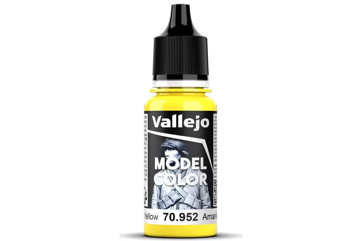 Vallejo Lemon Yellow, 18mm, No 25