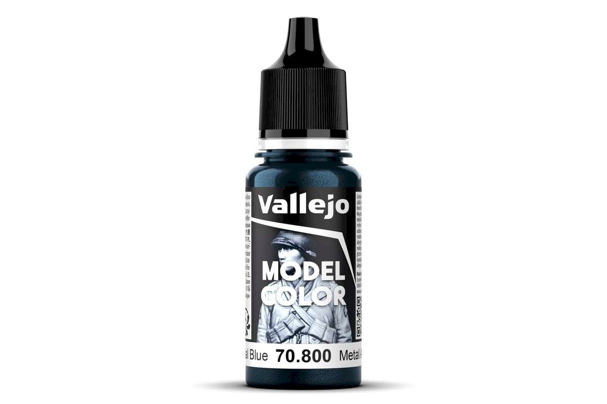 Vallejo Gunmetal Blue (metallic), 18mm, No 204