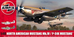 Airfix North American Mustang Mk.IV / P-51K Mustang, 1:48