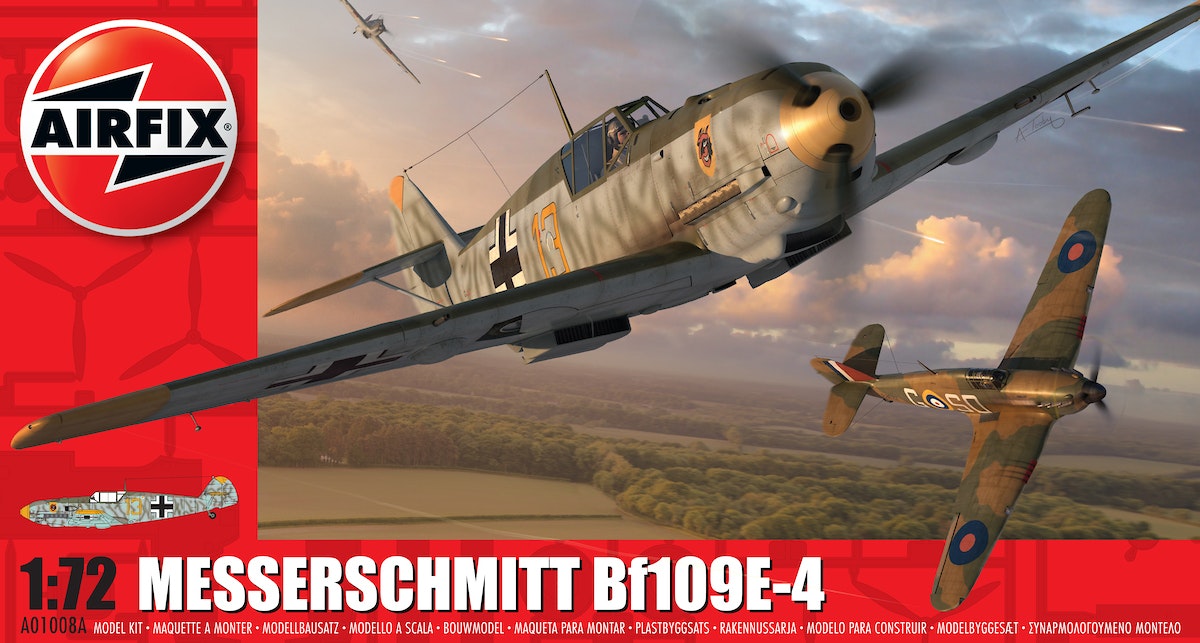 Airfix Messerschmitt Bf109E-4, 1:72