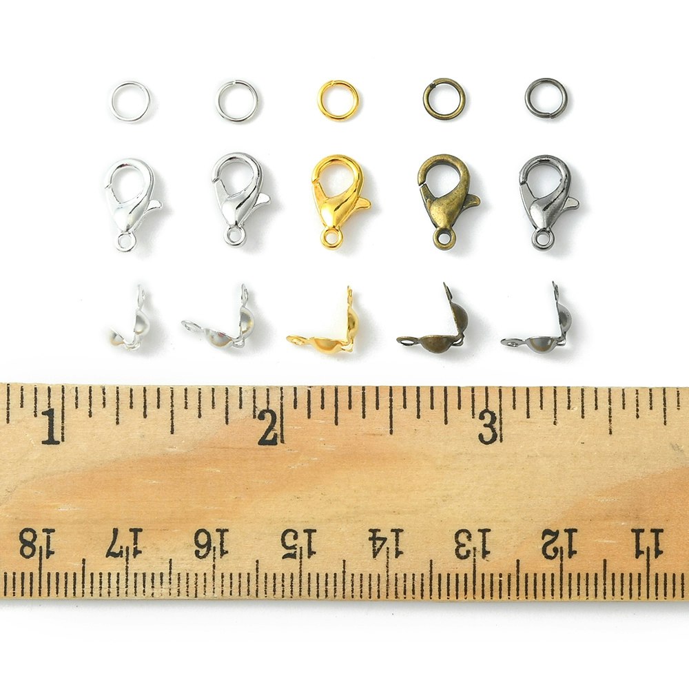 Smyckesdels-kit, 5 olika färger