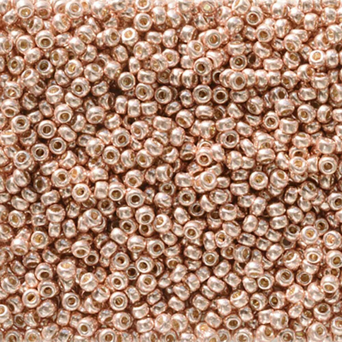 MIYUKI, Japanese Seed Beads, Round, 11/0, Duracoat Galv Bright Copper