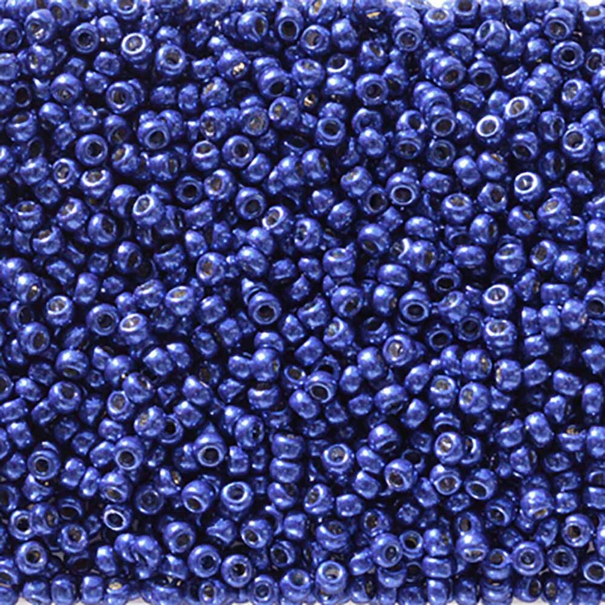 MIYUKI, Japanese Seed Beads, Round, 11/0, Duracoat Galv Navy