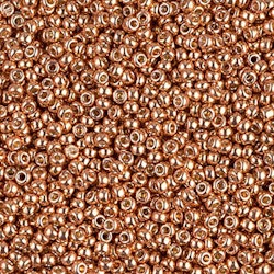 MIYUKI, Japanese Seed Beads, Round, 11/0, Duracoat Galv Muscat