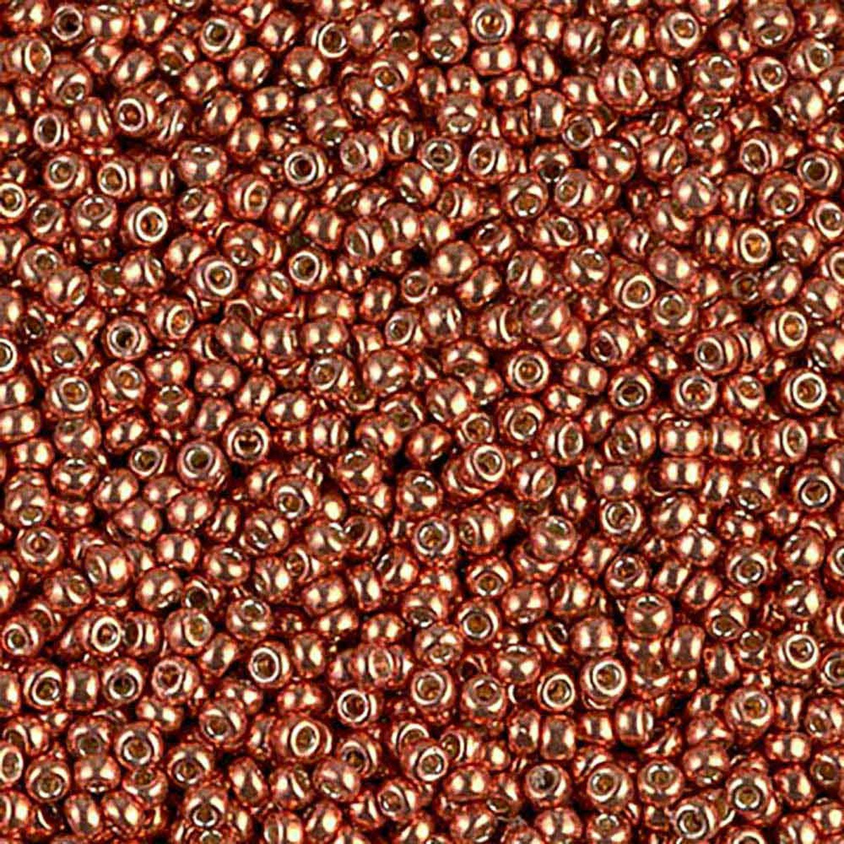 MIYUKI, Japanese Seed Beads, Round, 11/0, Duracoat Galv Pink Blush