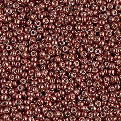 MIYUKI, Japanese Seed Beads, Round, 11/0, Duracoat Galv Dark Berry