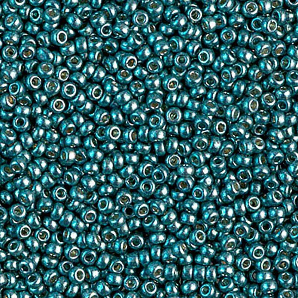 MIYUKI, Japanese Seed Beads, Round, 11/0, Duracoat Galv Seafoam