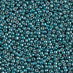 MIYUKI, Japanese Seed Beads, Round, 11/0, Duracoat Galv Seafoam