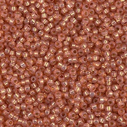 MIYUKI, Japanese Seed Beads, Round, 11/0, Duracoat S/L Rose Gold