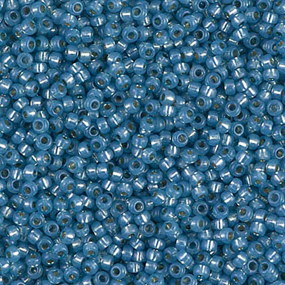 MIYUKI, Japanese Seed Beads, Round, 11/0, Duracoat S/L Aqua